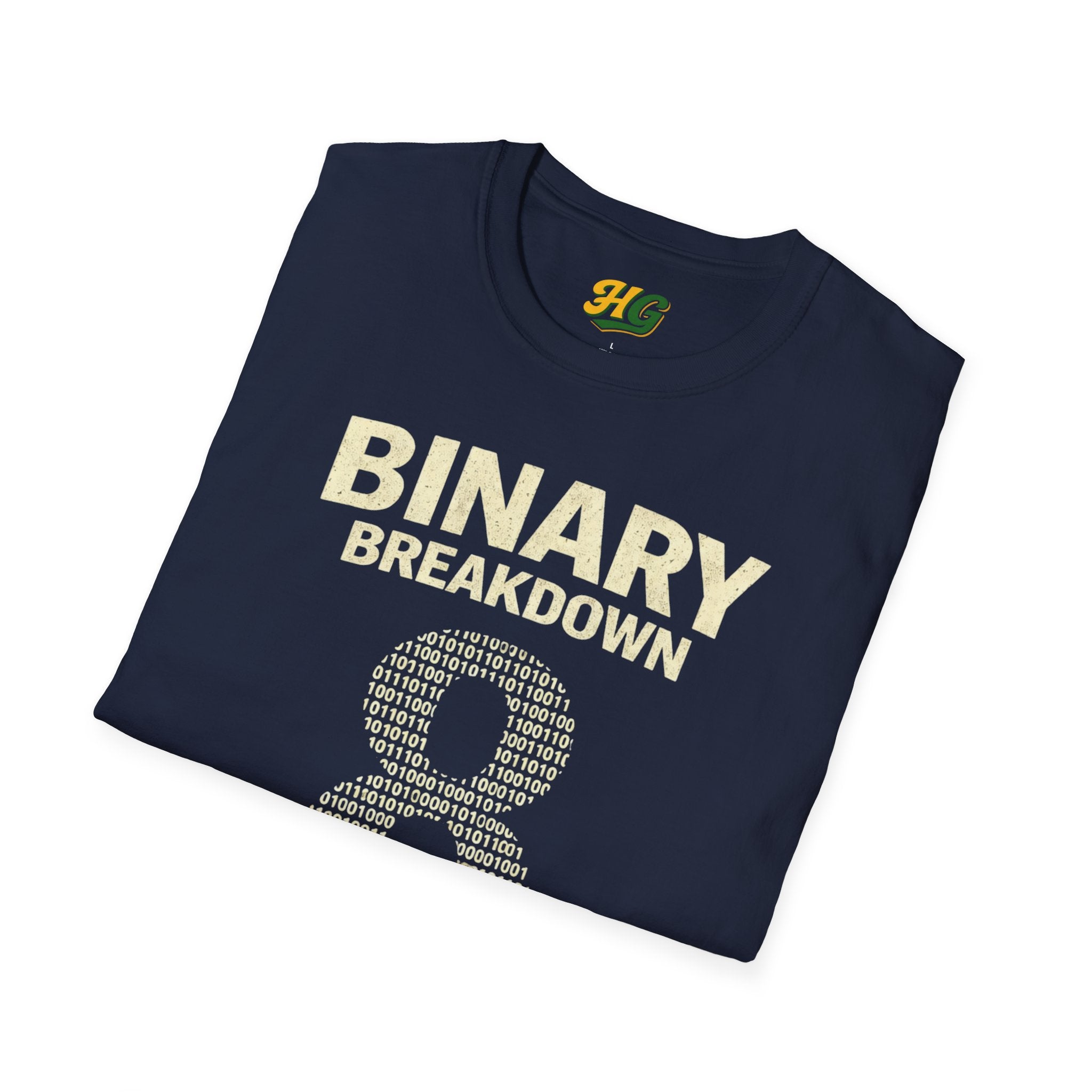 inary Breakdown T-Shirt | 8 Bits = 1 Byte Computer Science Gift