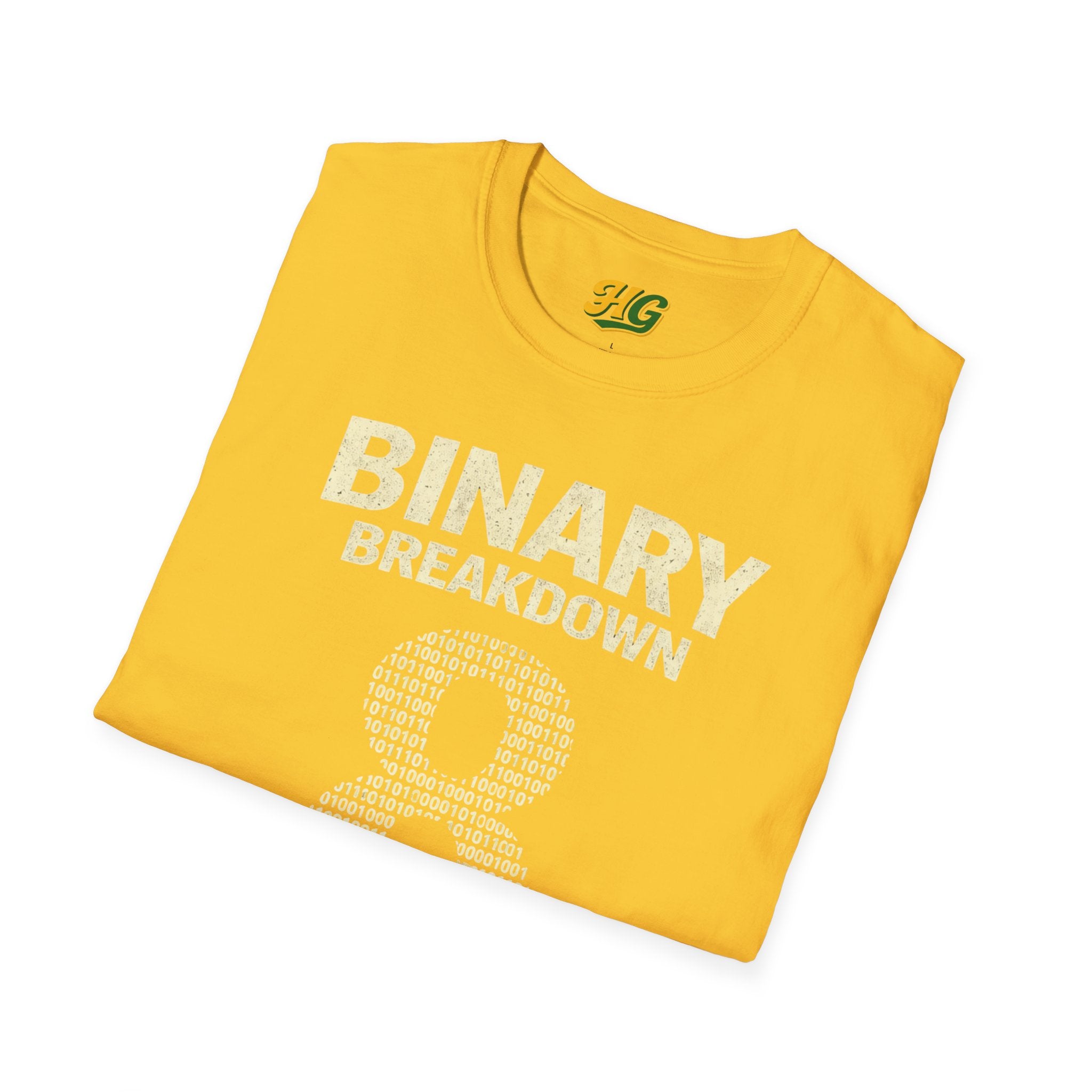 inary Breakdown T-Shirt | 8 Bits = 1 Byte Computer Science Gift