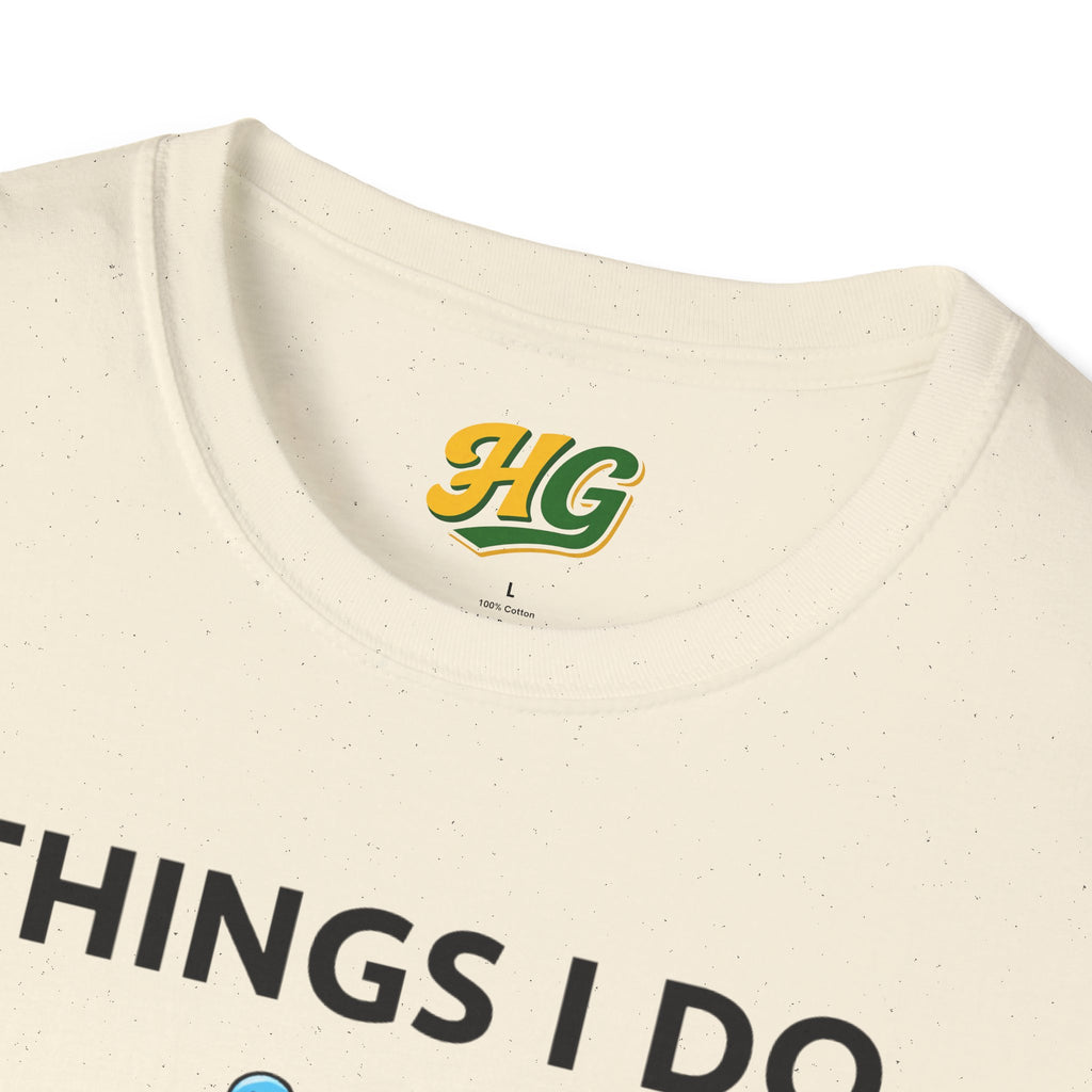 Chemistry Things I Do In My Spare Time T-Shirt – Funny Chemist Tee for Science Nerds, STEM Student Gift, Lab Humor Shirt for Chemistry Lovers