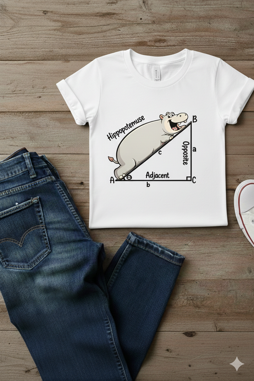 Pythagoras Theorem Witty T-shirt