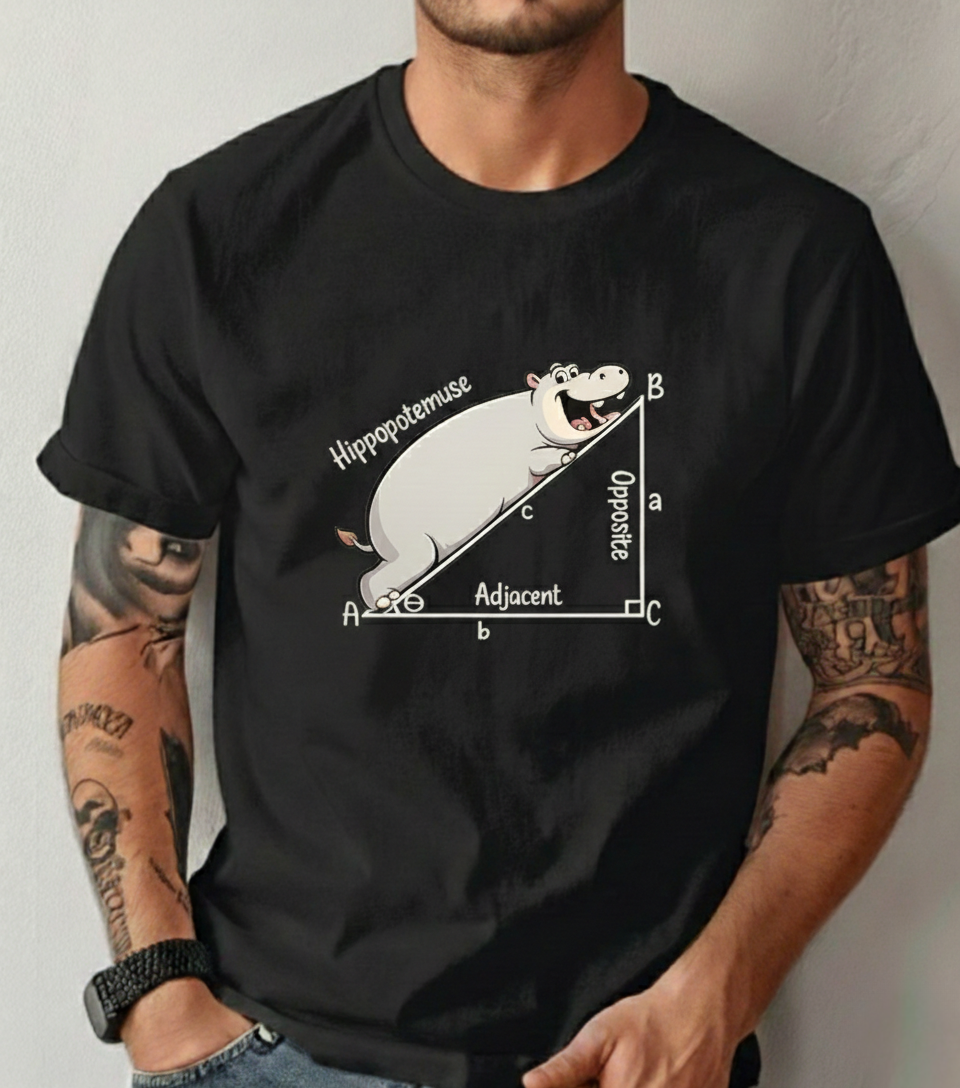 Pythagoras Theorem Witty T-shirt