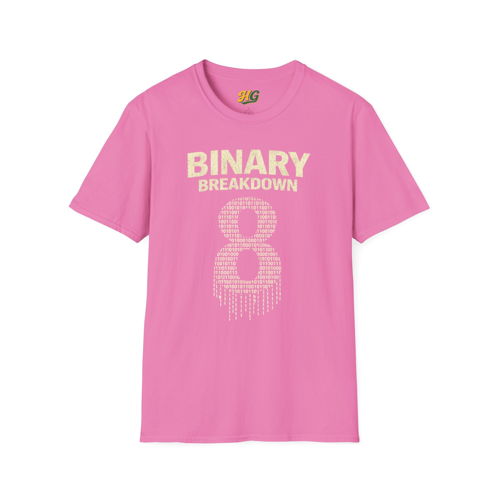 inary Breakdown T-Shirt | 8 Bits = 1 Byte Computer Science Gift