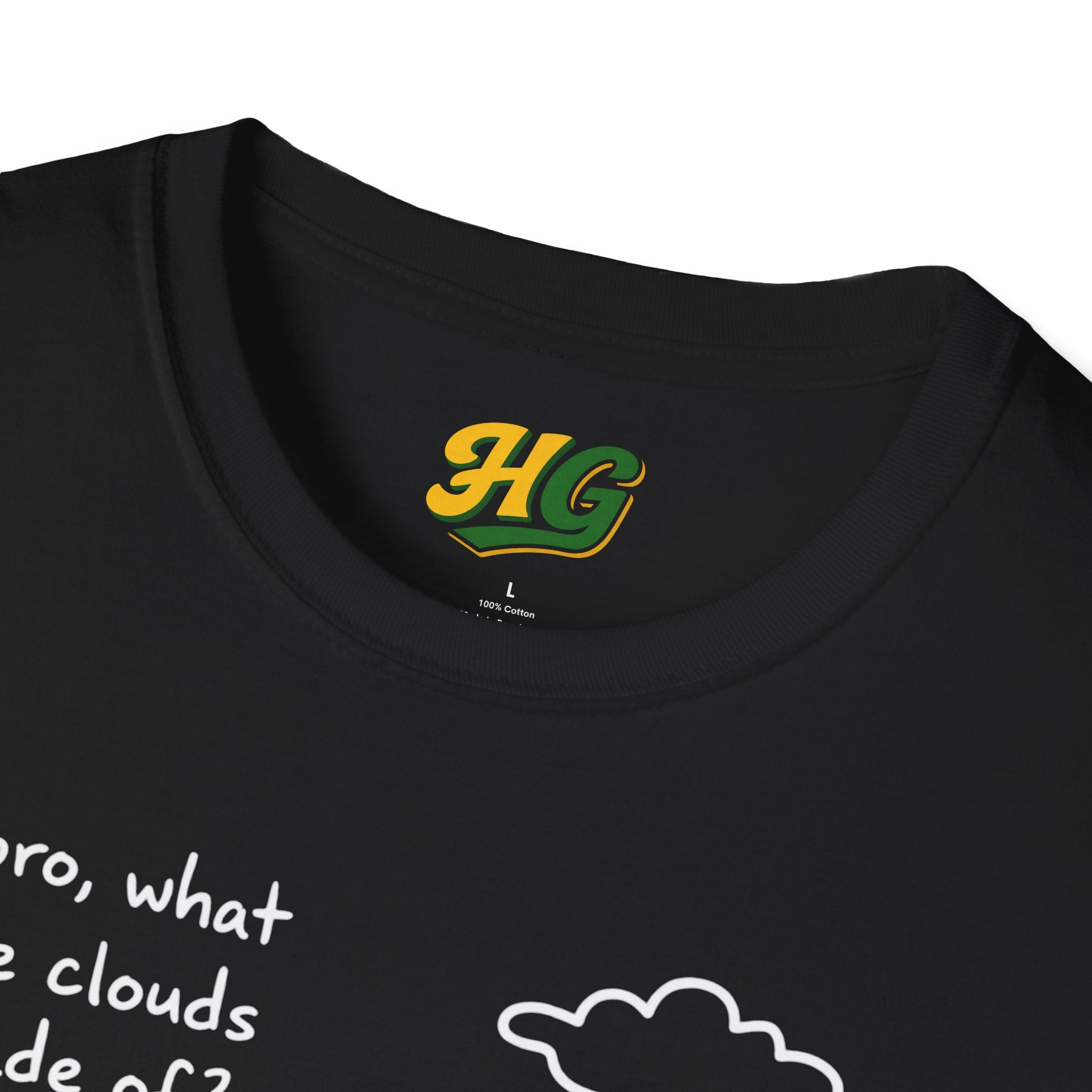 What are Clouds Made of? Funny Programmer Linux T-Shirt | Sysadmin Developer Geek Tee | Linux Server Humor T-Shirt for Developers & DevOps