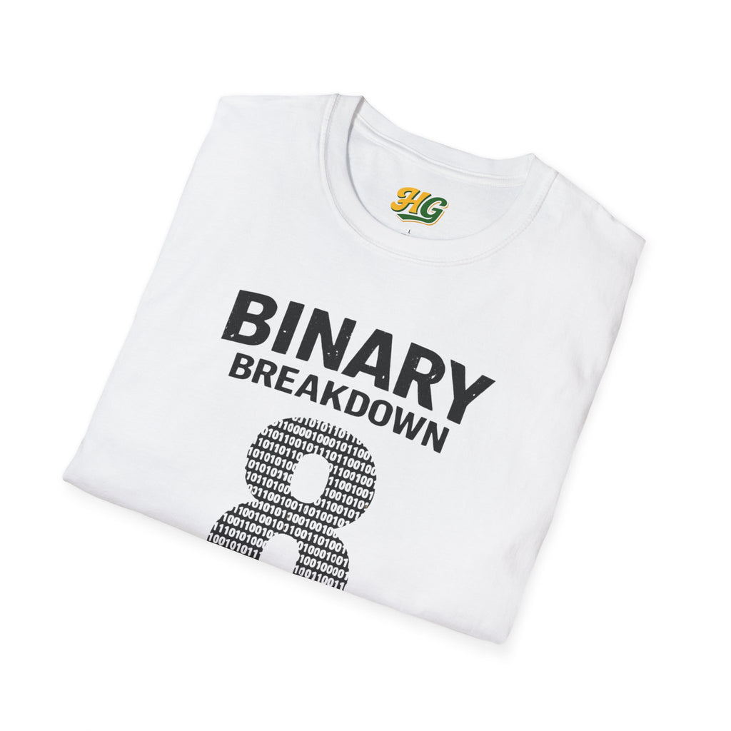 inary Breakdown T-Shirt | 8 Bits = 1 Byte Computer Science Gift