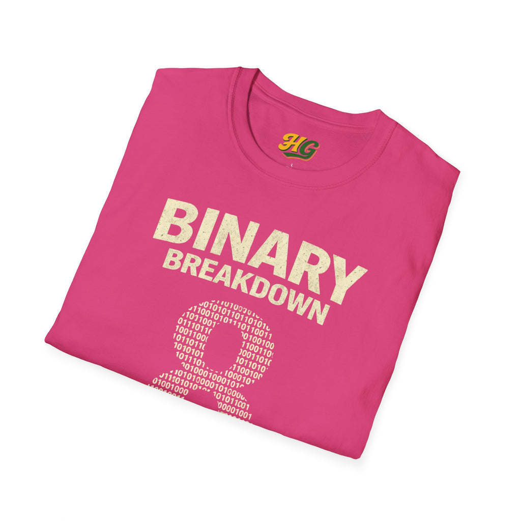 inary Breakdown T-Shirt | 8 Bits = 1 Byte Computer Science Gift